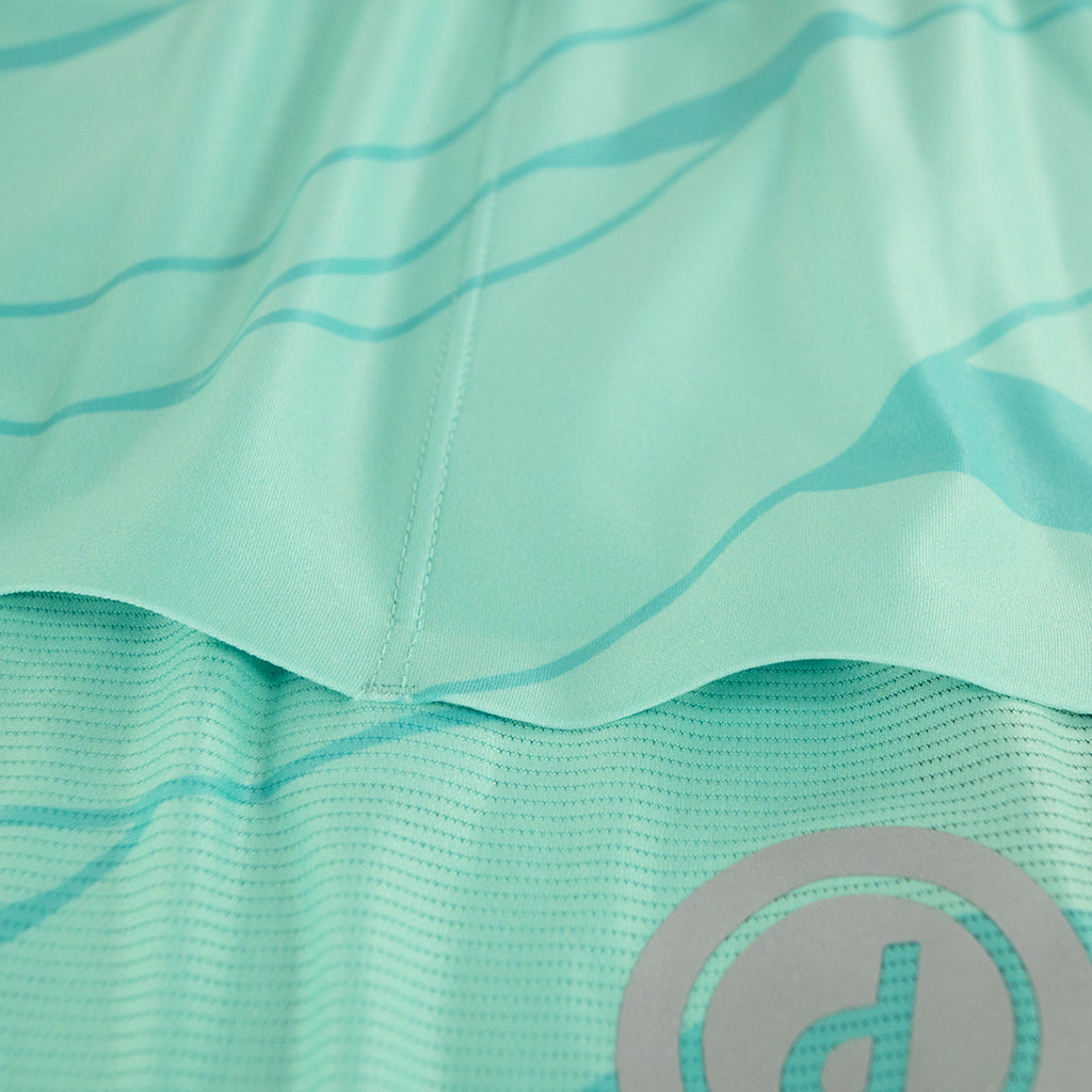 Seishin - WOMEN Performance Cycling Jersey Long Sleeve (Emerald Rose)