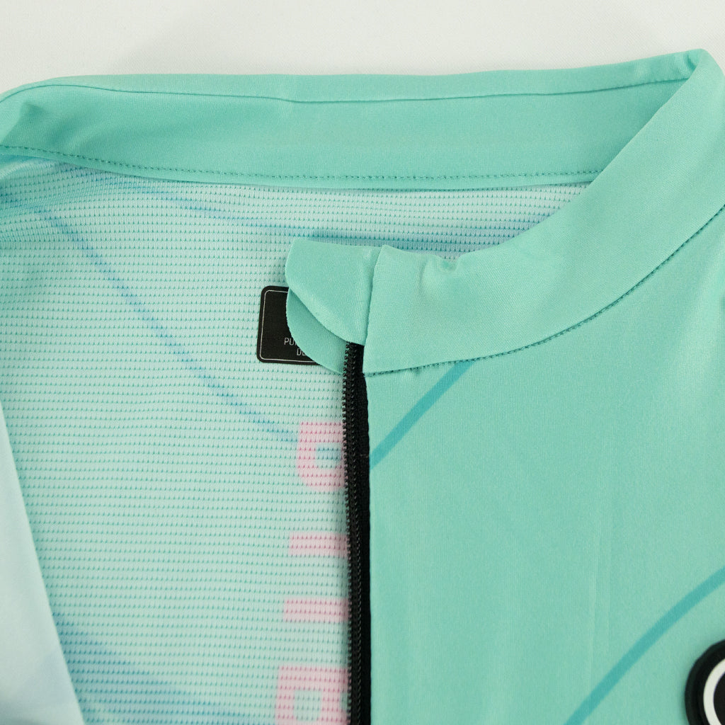 Seishin - WOMEN Performance Cycling Jersey Long Sleeve (Emerald Rose)
