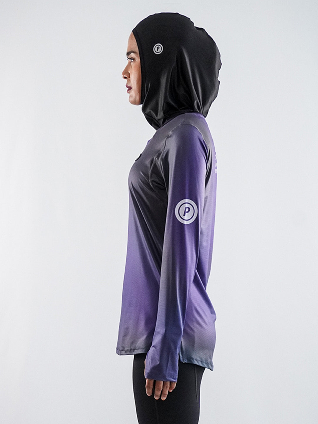 Borealis - WOMEN Hypermesh ELITE Running Long Sleeve T-Shirt (LT) (Granite)