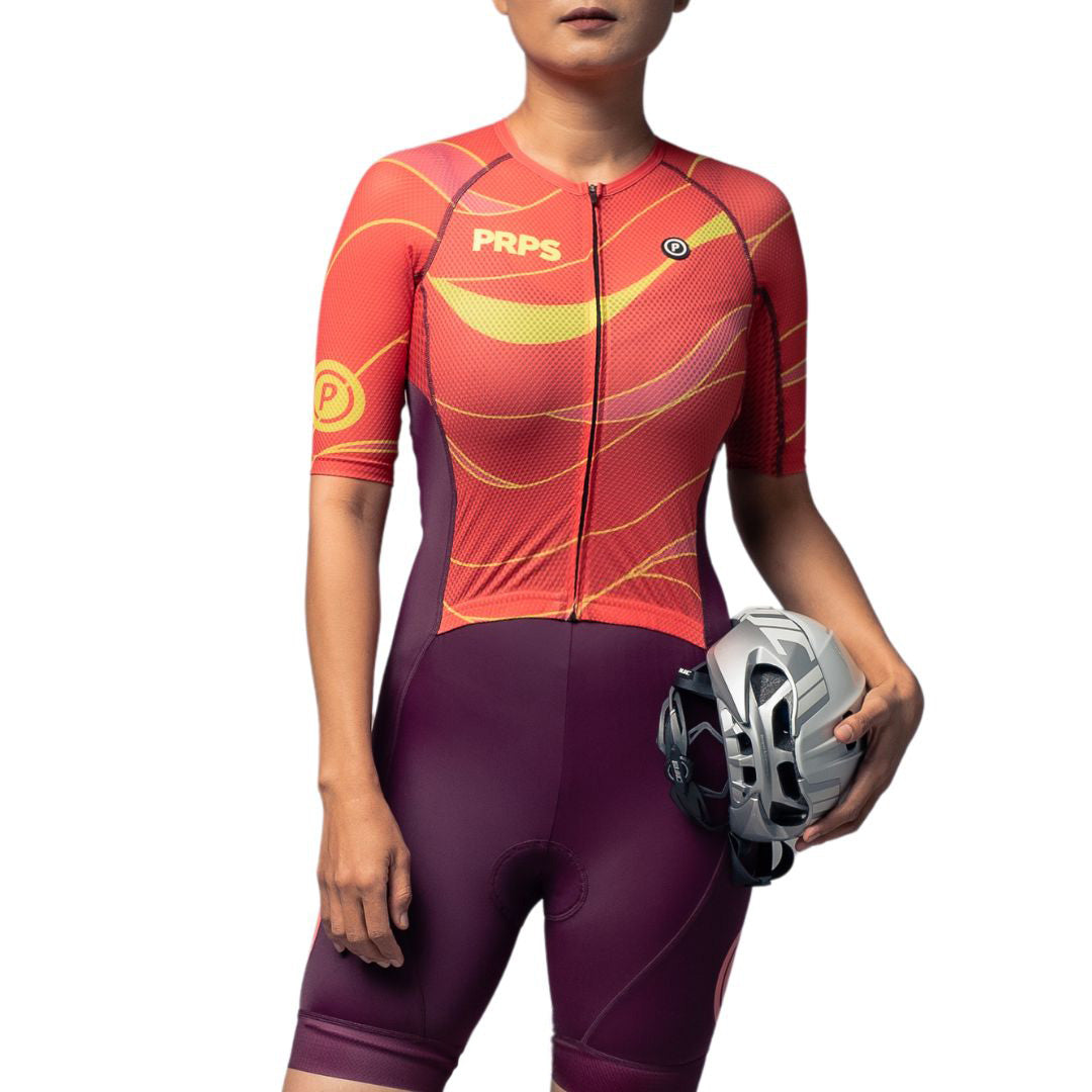 Seishin - WOMEN Hypermesh PRO Tri Suit (Golden Dawn)