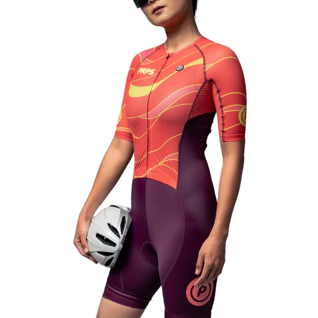 Seishin - WOMEN Hypermesh PRO Tri Suit (Golden Dawn)