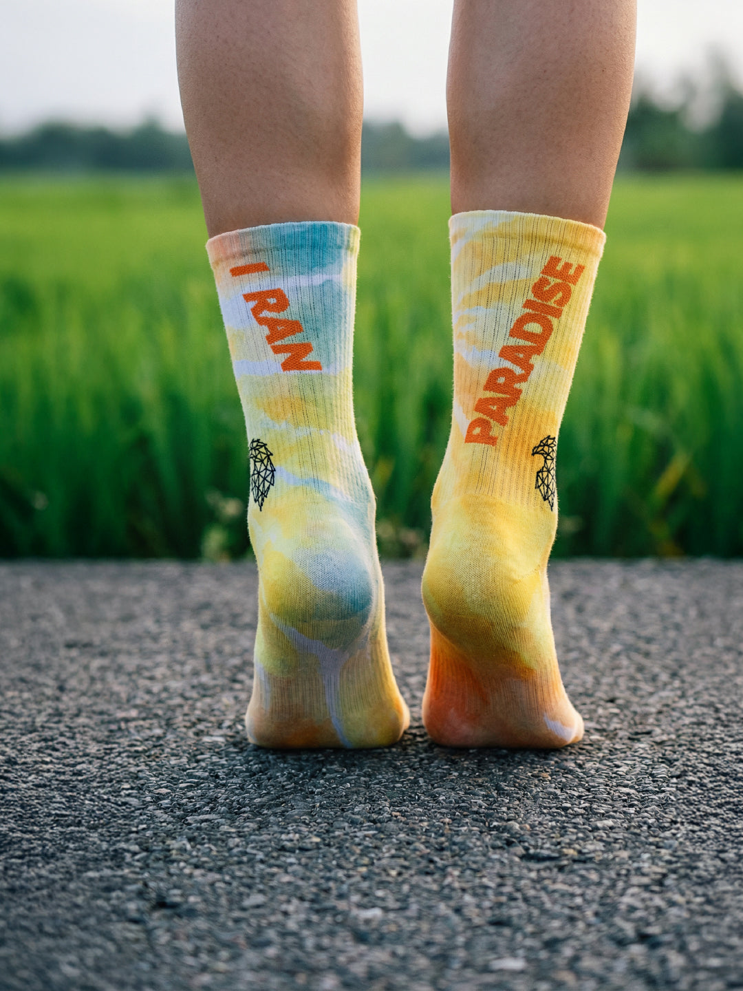 PURPOSE x LIHM '25 - Performance Running & Cycling Socks (Lightweight Monogram)