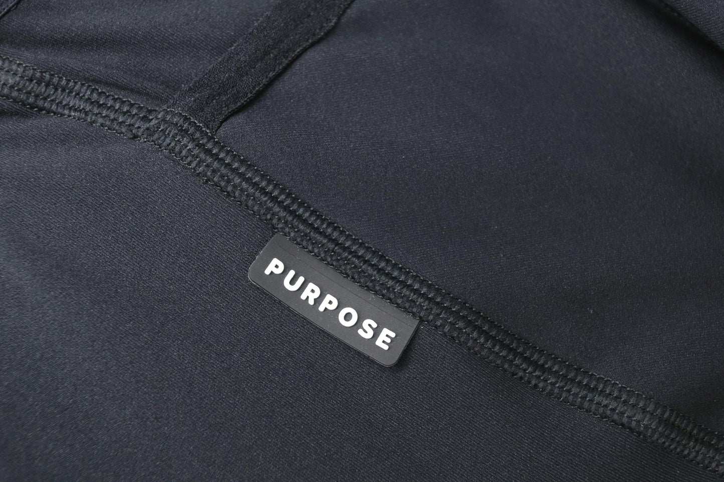 Women Long Tights (Black Purpose Monogram) - Purpose Performance Wear