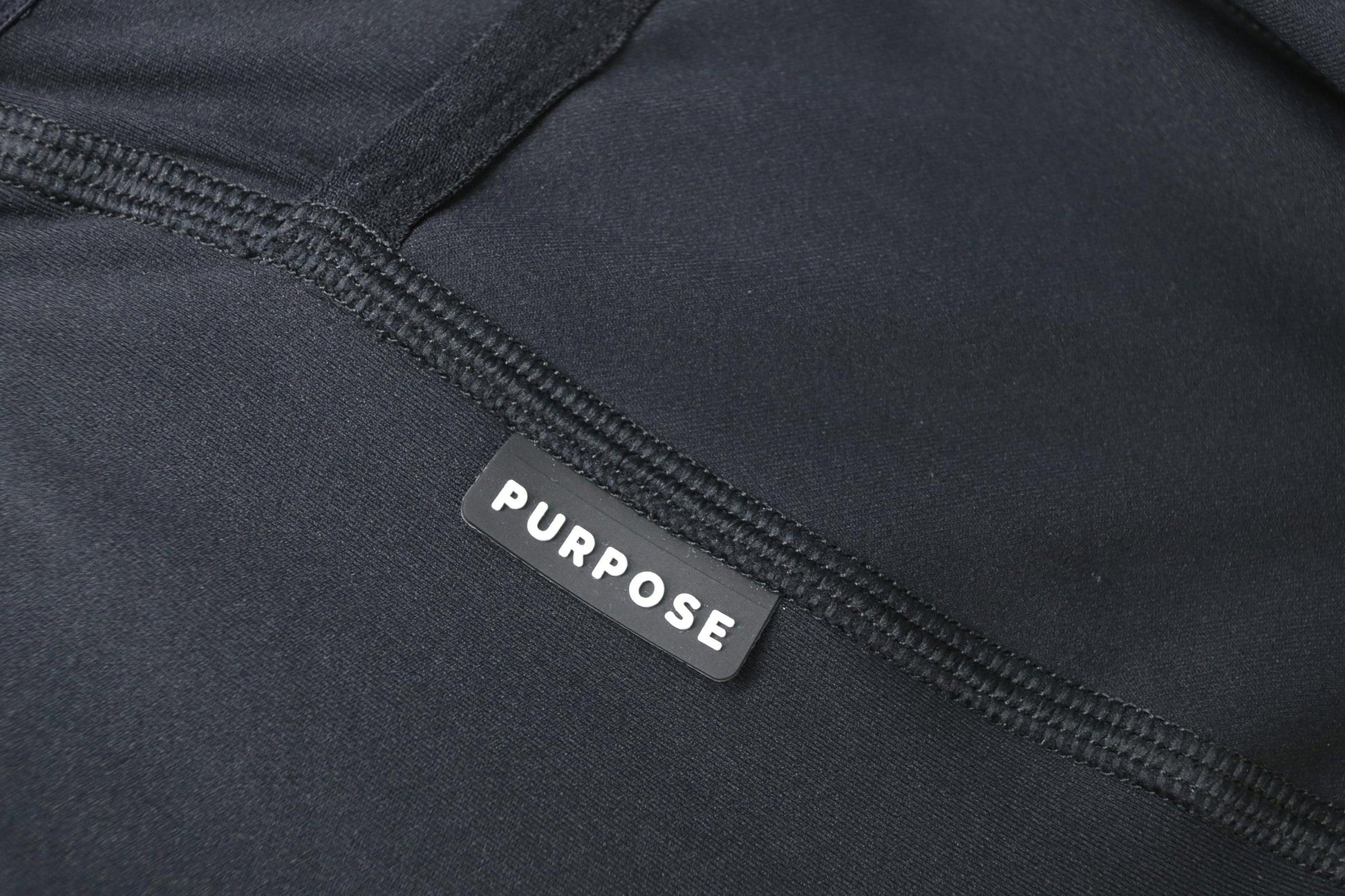 Women Long Tights (Black Purpose Monogram) - Purpose Performance Wear