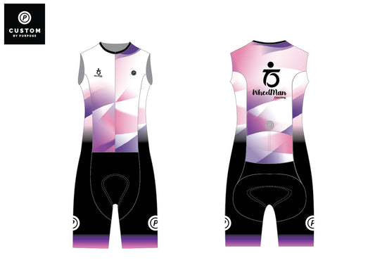 [Customised Name] Wheelman Academy - MEN Hypermesh™ Pro+ AE Tri Suit (SLEEVELESS)