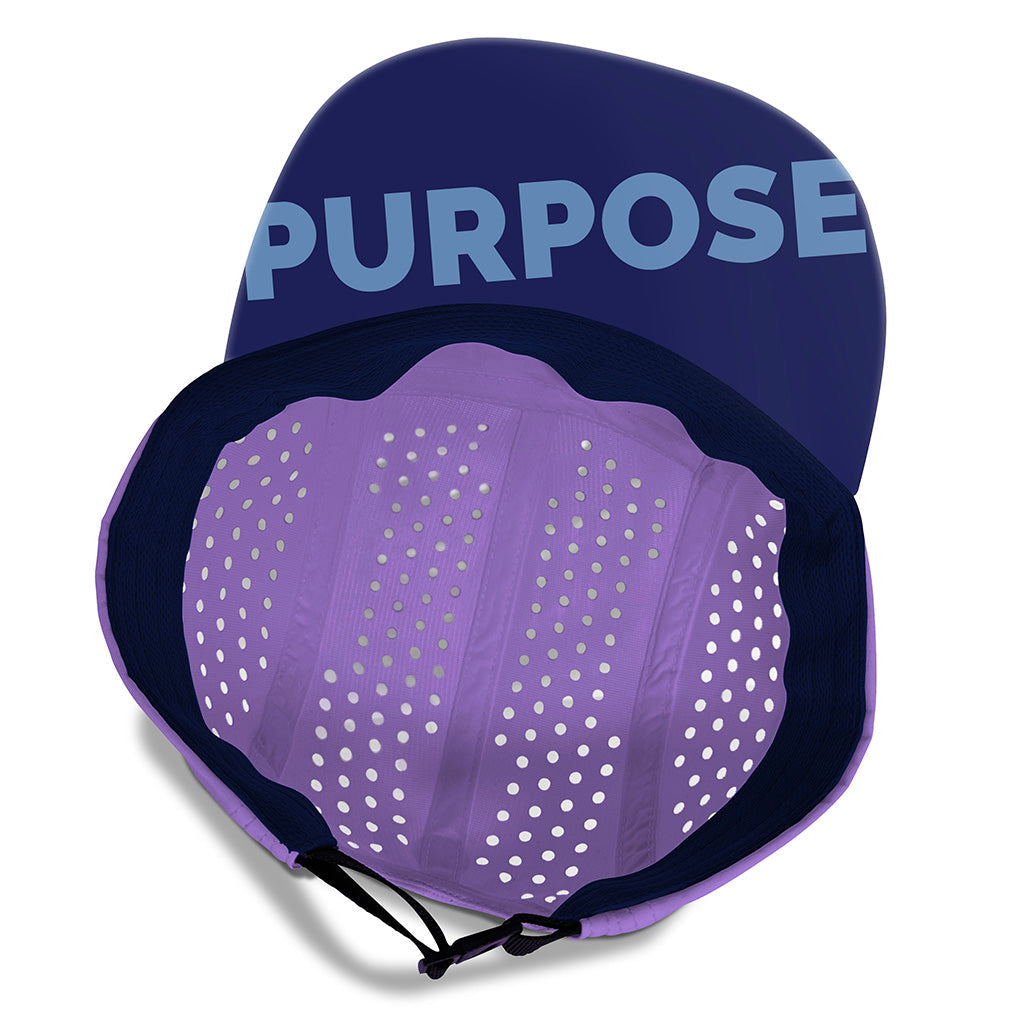 re:PURPOSE 5-panel Running Cap 100% Recycled