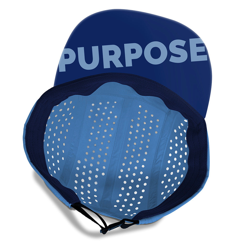 re:PURPOSE 5-panel Running Cap 100% Recycled