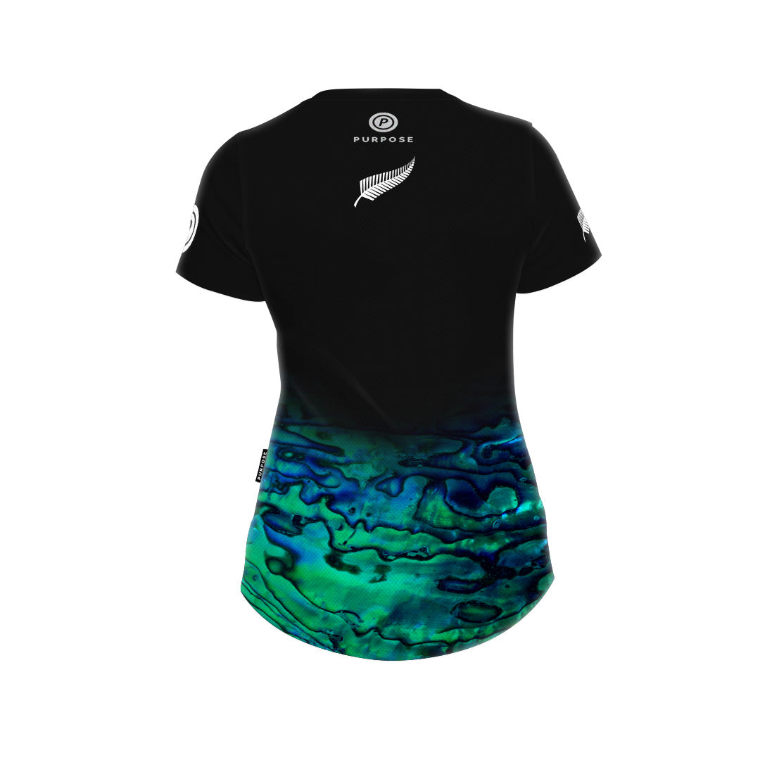 PURPOSE x TRINZ - TAUPO LIMITED EDITION WOMEN HYPERMESH™ ELITE T-SHIRT