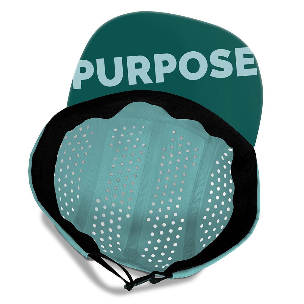 re:PURPOSE 5-panel Running Cap 100% Recycled